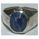 STERLING SILVER RING 15.20GRS