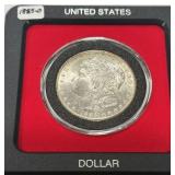 1885-O MORGAN SILVER DOLLAR