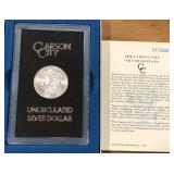 1883 CC MORGAN SILVER DOLLAR