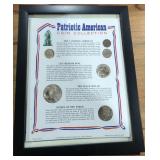 PATRIOTIC AMERICAN COIN COLLECTION