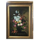 FLORAL OIL PAINTING (A5)