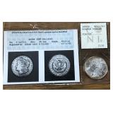 1889 MORGAN SILVER DOLLAR