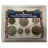 SIX DECADES OF AMERICAN SIVER COINAGE