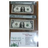 1999 1995 1 DOLLAR FEDERAL RESERVE NOTE