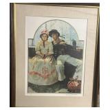 VINTAGE NORMAN ROCKWELL A/P PRINT