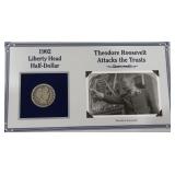 1902 LIBERTY HEAD HALF DOLLAR