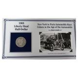 1908 LIBERTY HEAD HALF DOLLAR