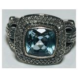 STERLING SILVER RING 17.00GRS