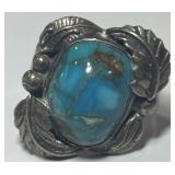 STERLING SILVER RING  11.60GRS