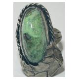 STERLING SILVER RING 11.40GRS