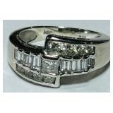 14KT GOLD DIAMOND RING 6.70GRS