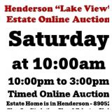 WELCOME TO OUR SAT. @10am ONLINE PUBLIC AUCTION