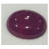 9.77CT CABOCHON RUBY GEMSTONE