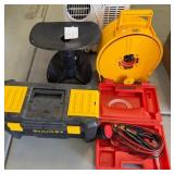 Q - JUMPER CABLES, ELECTRIC CORD ON REEL, MORE