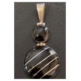 R - MEXICO SILVER PENDANT (J12)