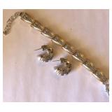 R - BRIGHTON BRACELET & EARRINGS (J27)