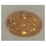 3.78CT CABOCHON SPESSERTITE GARNET GEMSTONE