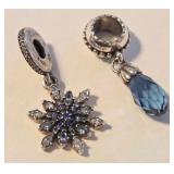 R - .925 SILVER PANDORA CHARMS (J52)