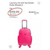 D - QUILTED LUG BAG & ZIP POUCH (K273)