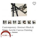 D - ABSTRACT ART 39X49" (K11)