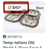 D - TEMP-TATIONS LUNCHEON SETS (K57)