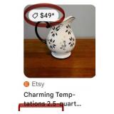 D - THREE TEMP-TATIONS PITCHERS (K65)