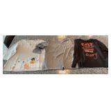 D - THREE HALLOWEEN TOPS SIZE S (K201)