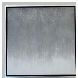 D - ABSTRACT ART FRAMED 25X26" (K10)