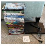 SAMSUNG BLU-RAY & DVD PLAYER, REMOTE, RECORDINGS