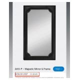 D - WALL MIRROR FRAMED 32X34" (K4)