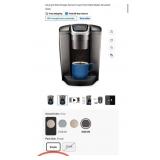 D - KEURIG COFFEE MAKER, K-CUPS STORAGE (K71)