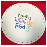 43 - HOME IS WHERE FOOD PLATE (K159)