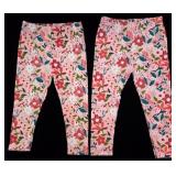 8 - MUDPIE BEAUTIFUL FLORAL BOTTOMS 12-18 & 24-2T