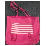 8 - PINK TOTE STYLE BEACH BAG (A317)