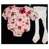 8 - MUDPIE FLORAL HOLIDAY EVERYDAY SET 3-6M (B60)