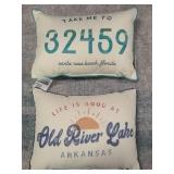 8 - SANTA ROSA BEACH DECORATIVE THROW PILLOWS