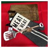 43 - MEAT AND HEAT GRILL SET  (K238)