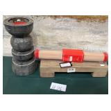 43 - WOODEN SPA ACCESSORY SET (H26)