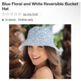 8 - SHIRALEAH BUCKET HAT (A84)