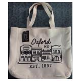 8 - LITTLE BIRDIE MAIN OXFORD MS CANVAS TOTE(A364)