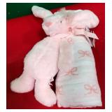 43 - BABY PLUSH TOY BLANKET SET (K100)