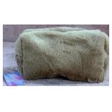 8 - FAUX FUR ZIP BAG (A73)