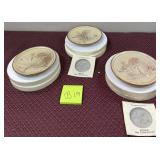 N - LOT OF THREE COLLECTIBLE PLATES (B19)