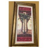 F - FRAMED ARTWORK 25X13" (D12)