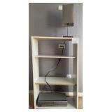 F - FOUR-TIER SHELF, SANYO PLAYER (B3)