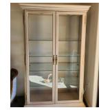 442 - TWO-DOOR CURIO DISPLAY CASE
