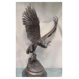 441 - LTD ED EAGLE SCULPTURE 27"T (B12)