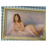 440 - FRAMED ARTWORK 29X40"