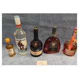 442 - LOT OF FIVE BOTTLES (F116)