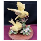 442 - GORHAM PORCELAIN BIRDS FIGURINE (F54)